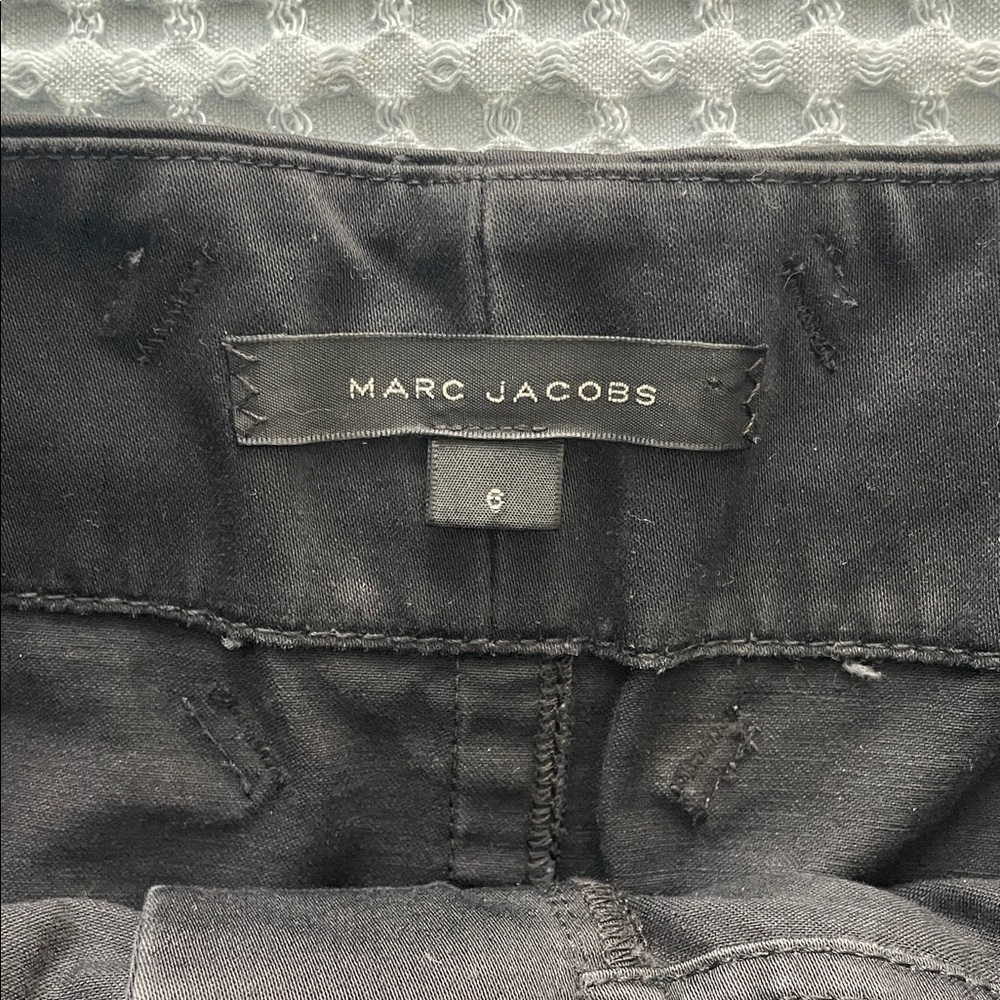 Marc Jacobs Resort 2017 Black Patchwork Cargo Midi Skirt with Belt - Picture 2 of 8